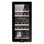 Adler | Wine Cooler | AD 8080 | Energy efficiency class G | Free standing | Bottles capacity 24 | Cooling type Compressor | Blac - 3